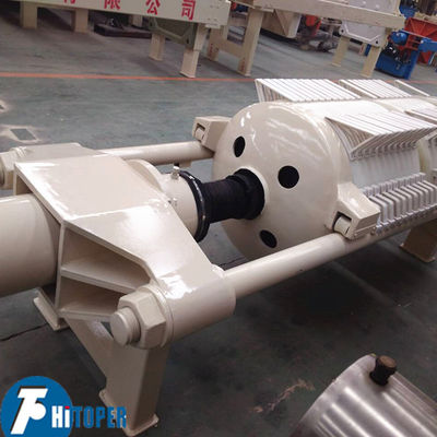 Round Plate Filter Press with Reinforced PP Filter Plates and Hydraulic Pressing System for Industrial Slurry Separation