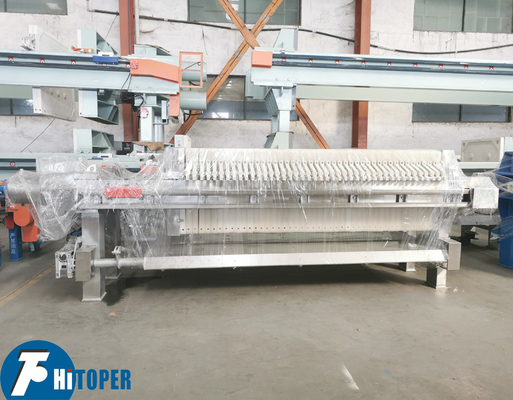 450mm Plate and Frame Stainless Steel Filter Press for Edible Oil Filtration with Plate Material