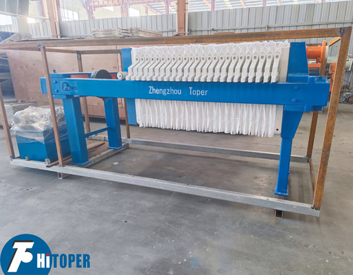 630X630mm Chamber Plate Hydraulic Pressing Solid-liquid Separation Filter Machine