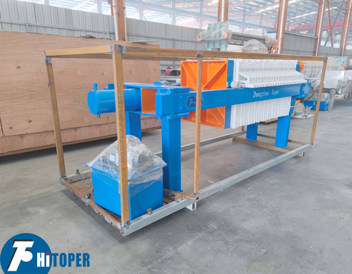630X630mm Chamber Plate Hydraulic Pressing Solid-liquid Separation Filter Machine