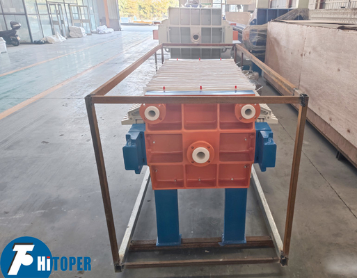 630X630mm Chamber Plate Hydraulic Pressing Solid-liquid Separation Filter Machine