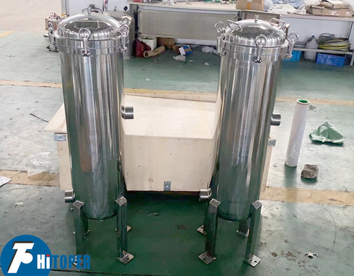 Large Capacity Side Feeding Industrial Stainless Steel Filter Housing With Filtration Metal Basket