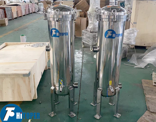Large Capacity Side Feeding Industrial Stainless Steel Filter Housing With Filtration Metal Basket