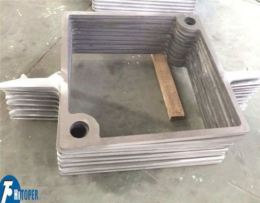 Cast Iron Filter Press Featuring Hydraulic and Mechanical Compression for Effective Filtration in Industrial Applications