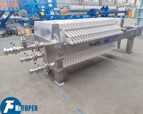 Stainless Steel Filter Press for Liquid Medicine Liquor Beverage Juice Syrup Vinegar Oils Fine Chemicals Electroplating