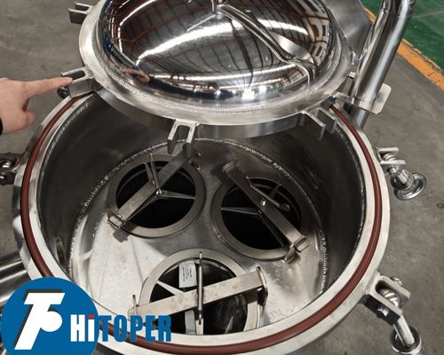 Bag Filter Housing Featuring Stainless Steel Shell and Metal Basket Support for Durable and Industrial Filtration Solutions