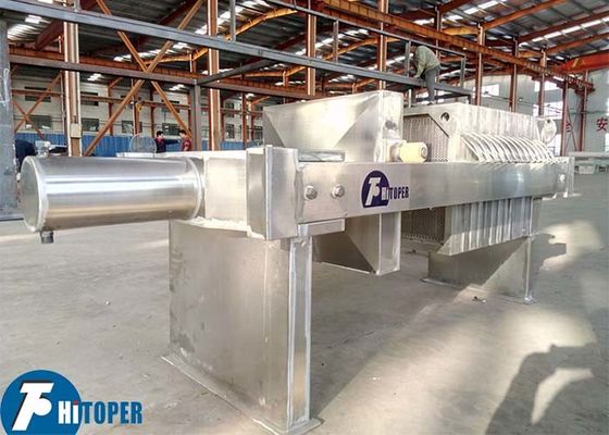 Industrial Plate and Frame Filter Press with Large Filter Area for Solid Liquid Separation in Food Beverage Oil Chemical and Metallurgy