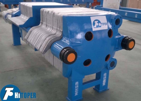 High Strength Cast Iron Plate And Frame Filter Press For Waste Oil Recycling
