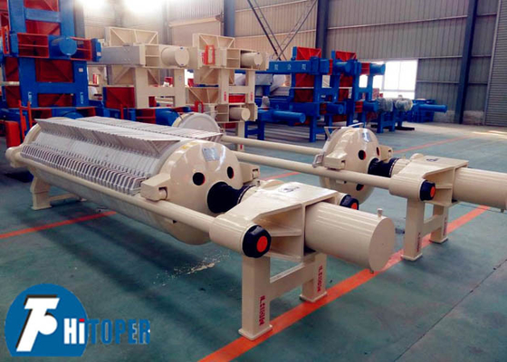 Round Plate Filter Press for Stone Wastewater with 18-20MPa Pressing Pressure and Control Cabinet