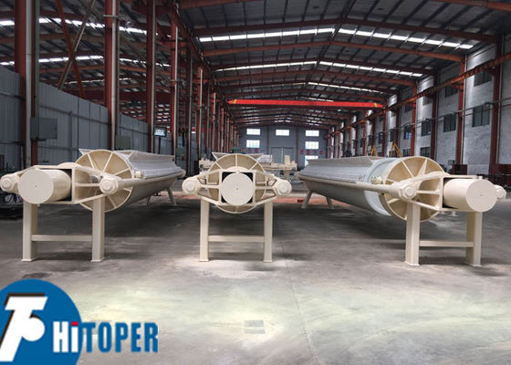 Hydraulic Round Plate Filter Press with Durable Reinforced Polypropylene Plates and Carbon Steel Frame for Slurry Solids Liquid Separation
