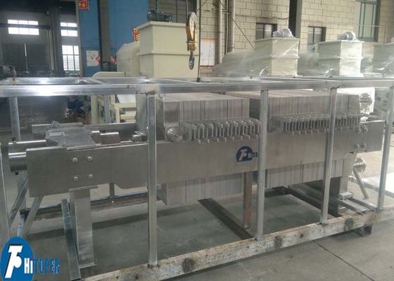 Stainless Steel Plate and Frame Filter Press Featuring High Strength Frame and Acid Alkali Resistant Filter Plates for Industrial