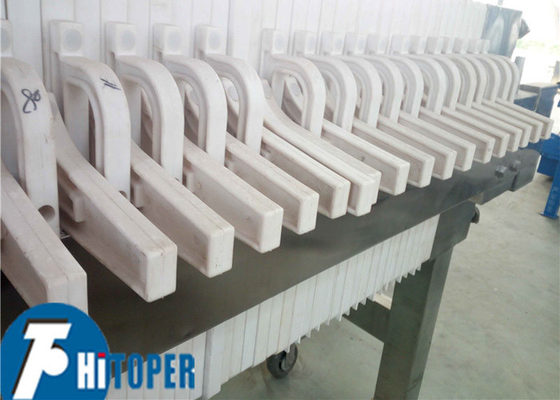 Beam Cardboard Filter Press for Sterile Filtration of Liquid in Biotechnology Industry