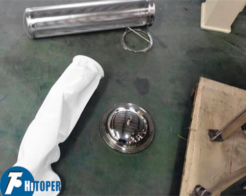 Stainless Steel PP Bag Filter Housing for Fine Filtration 0.5Mpa Metal Basket Filter