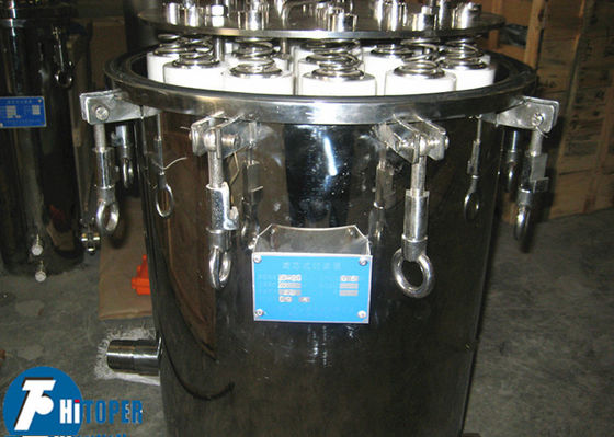 Cartridge Filter Housing Suitable for Fine Filtration Applications with Flow Rates from 0.3 to 3 Cubic Meters per Hour