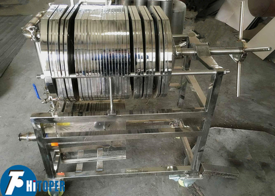 304 / 316L Stainless Steel Plate And Frame Filter For Environmental Protection Industry