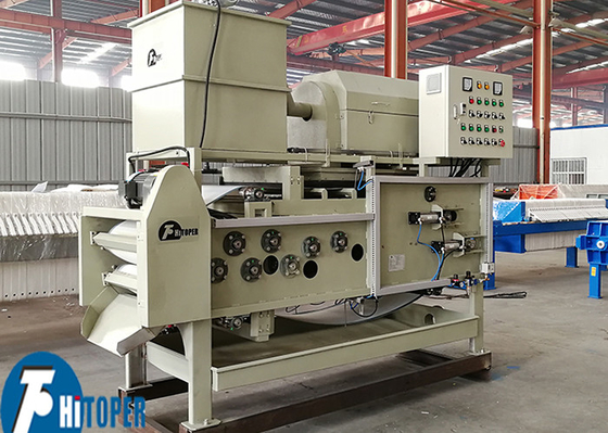 Printing and Dyeing Industry Belt Filter Press for Sludge Dewatering with 500mm Filter Belt Width