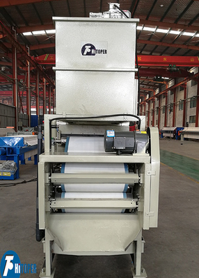 500mm Filter Belt Width Belt Filter Press For Metallurgy Sludge Dewatering With High Automation