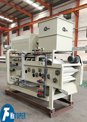 500mm Filter Belt Width Belt Filter Press For Metallurgy Sludge Dewatering With High Automation