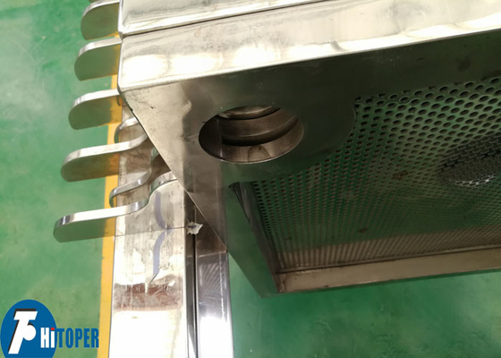 450mm Plate and Frame Stainless Steel Filter Press for Edible Oil Filtration with Plate Material