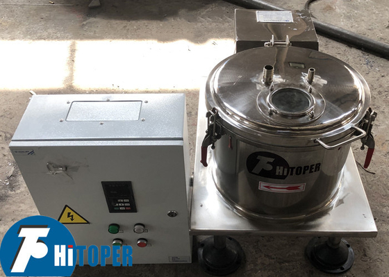 High Speed 20L Stainless Steel Drum Industrial Basket Centrifuge,Efficient Filtering Separator