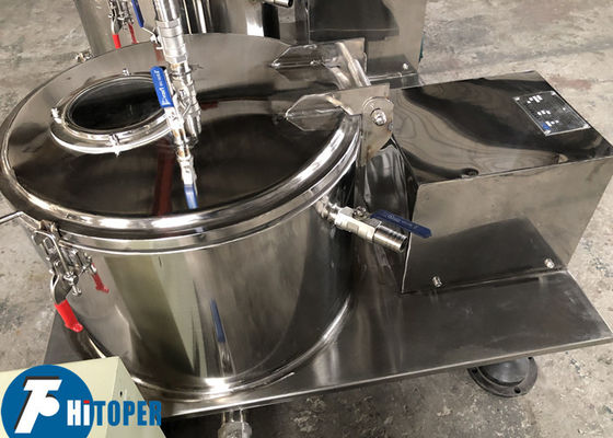 20L Volume Small Platform Base Centrifuge For Chemicals Separation With Jacket