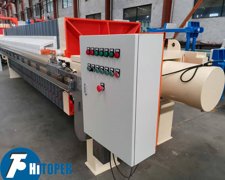 Membrane Filter Press Industrial Equipment for Solid Liquid Separation and Low Moisture Cake Formation with 4kw Motor Power