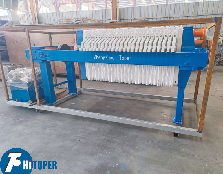630X630mm Chamber Plate Hydraulic Pressing Solid-liquid Separation Filter Machine