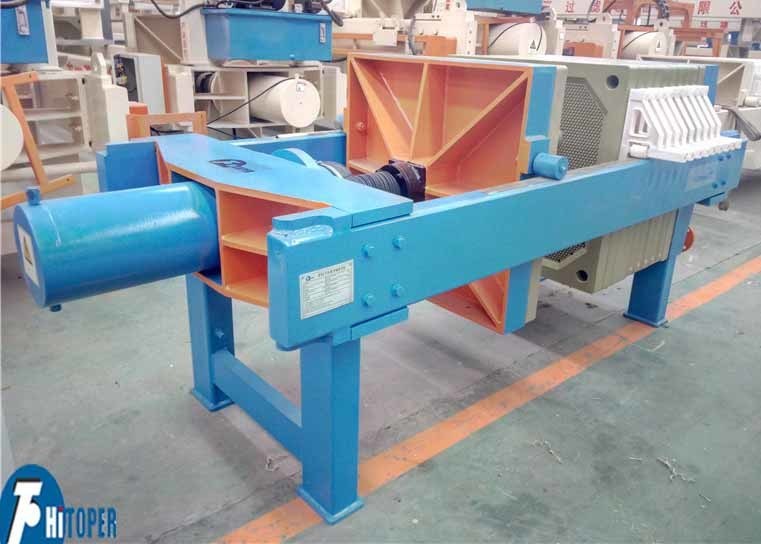 Industrial Diaphragm Plate Membrane Filter Press for Wastewater Treatment Equipment Manual Cake Discharged