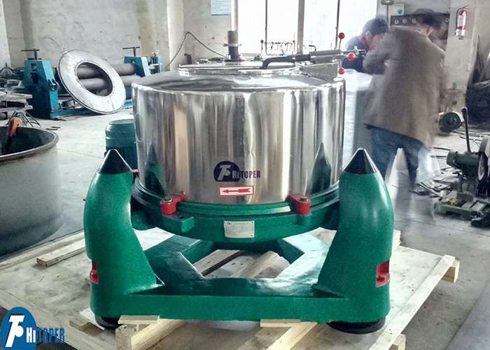 High Speed Manual Discharge Industrial Basket Centrifuge with 819kg Weight