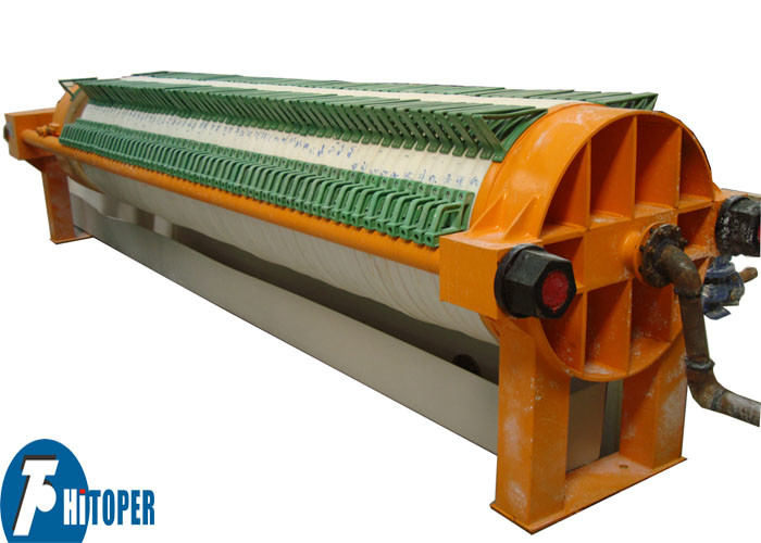 Round Plate Filter Press for Solid Liquid Separation in Ceramics with High Pressure