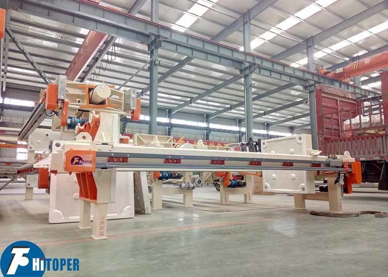 Automatic Chamber Filter Press with PLC Control Hydraulic Unit and Corrosion Resistant Polypropylene Filter Plates for Industrial