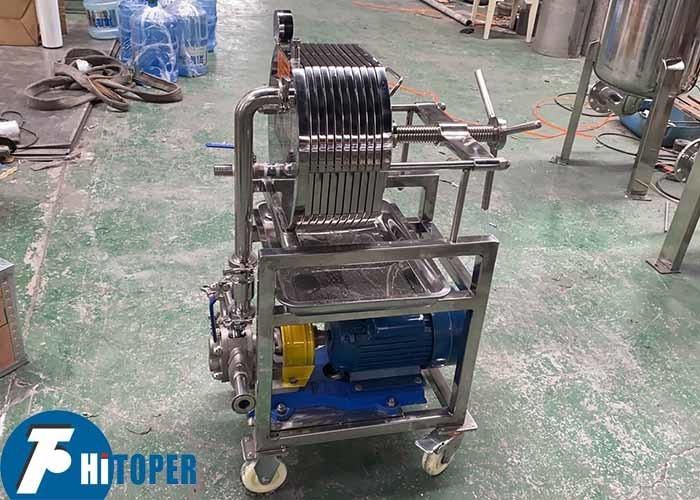 Stainless Steel Plate And Frame Filter For Precise Solid-Liquid Separation In Environmental Protection